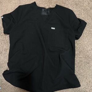 Figs black Scrub Top